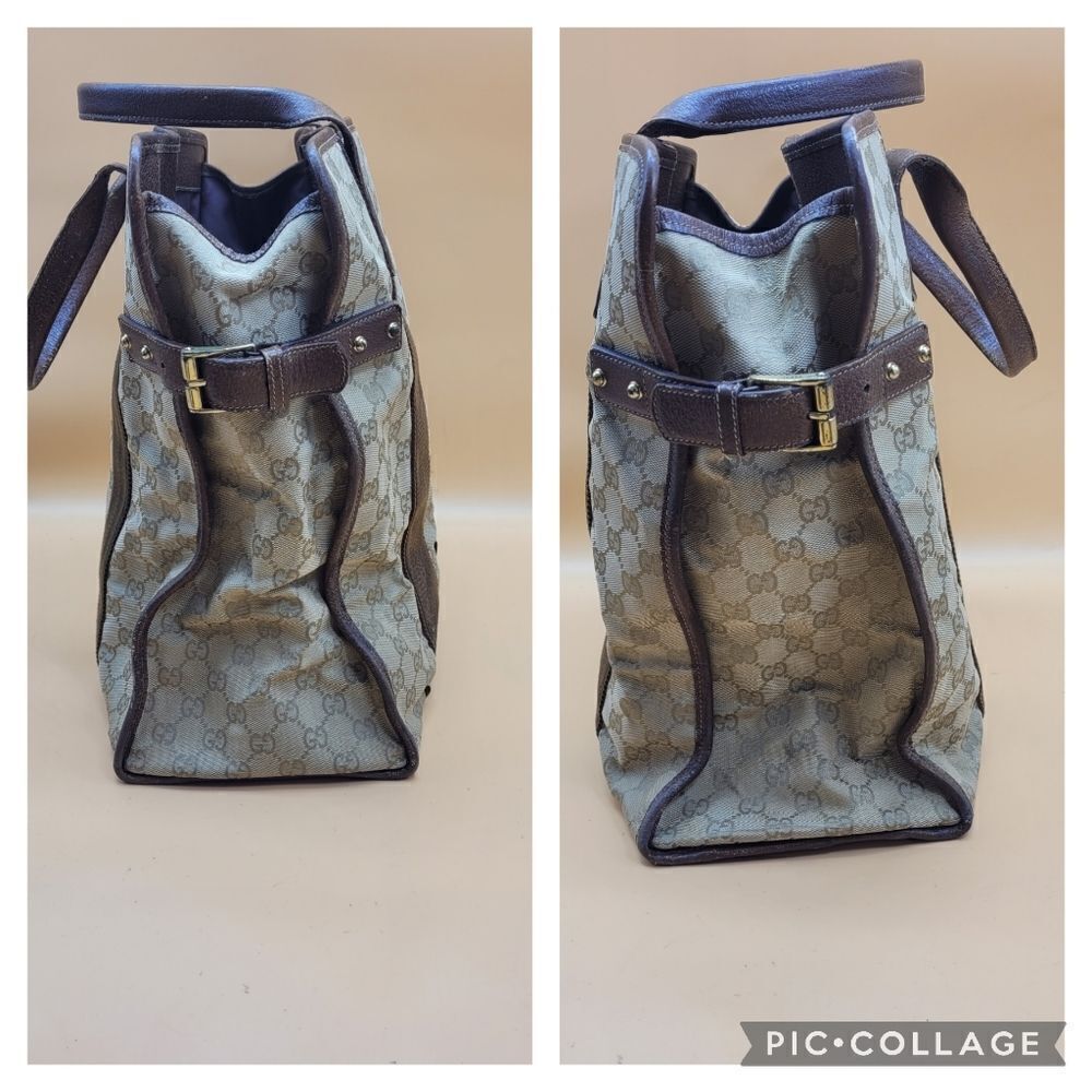 Authentic Gucci GG Monogram Large Tote - Picture 3 of 10